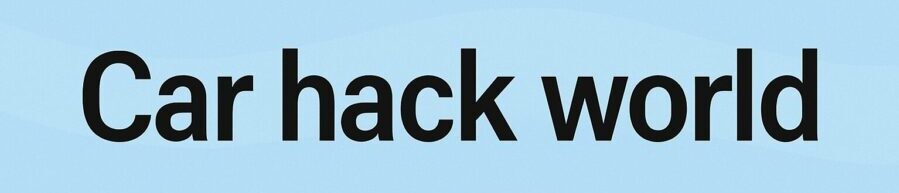 CAr hack world