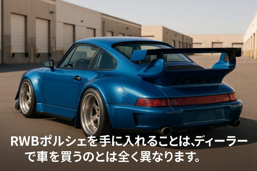 RWBポルシェを手に入れる方法は？オーダーから納車までの流れ