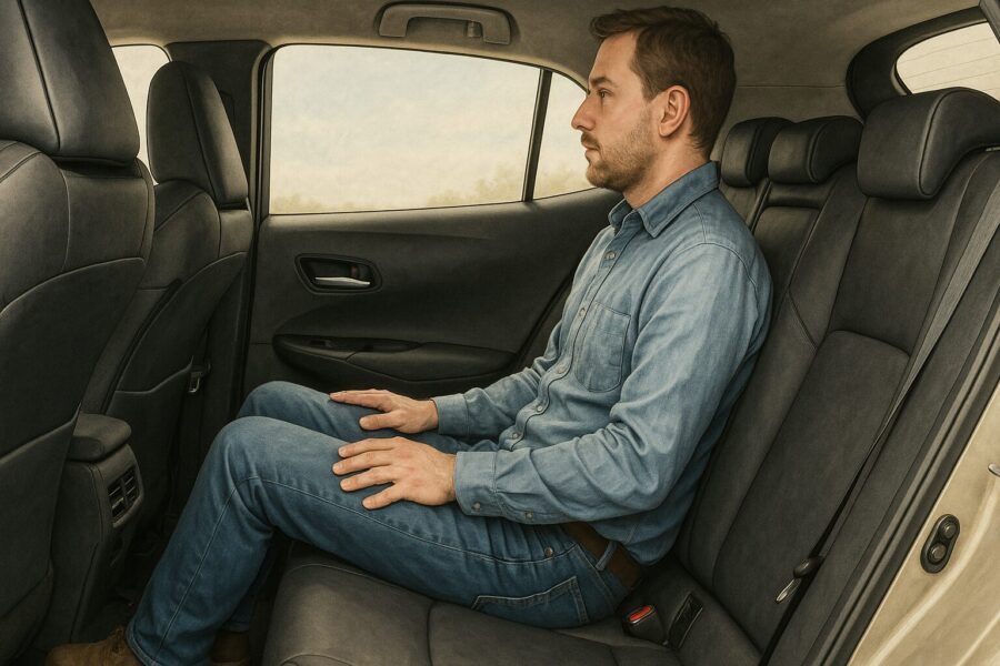 大人が座るとどうなる？リアルな乗車レビュー
