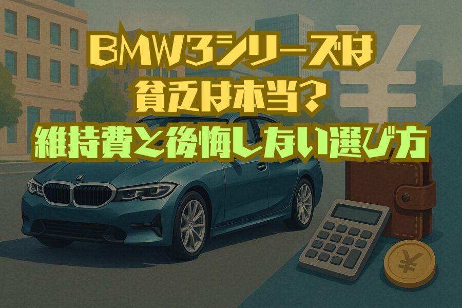 「BMW 3シリーズは貧乏」は本当？年収700万からの維持費と後悔しない賢い選び方