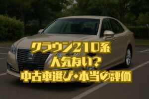 「クラウン210系は人気ない？」は嘘！後悔しない中古車選びの全知識と本当の評価