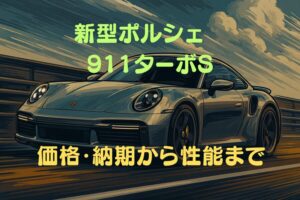 新型ポルシェ911ターボS 徹底解説｜価格・納期から性能まで