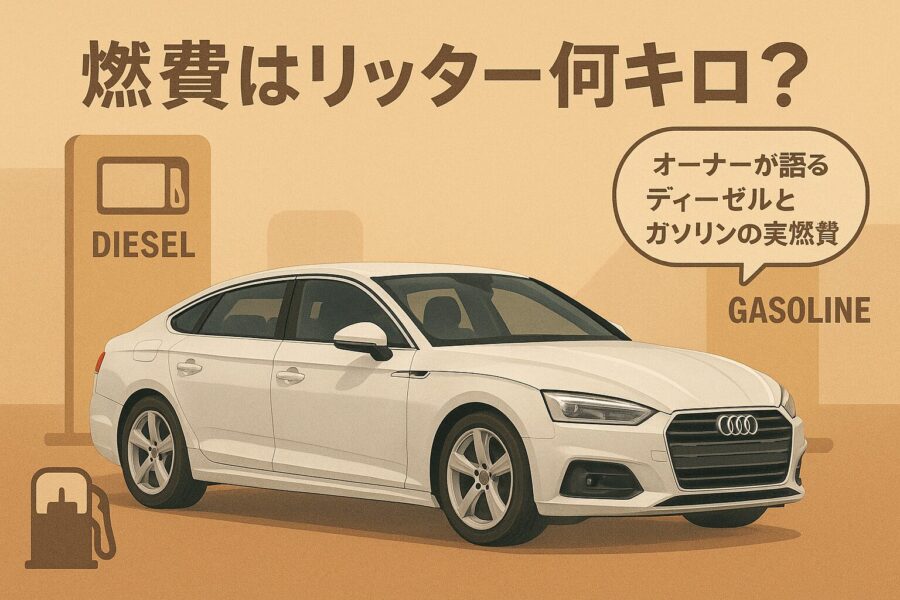 燃費はリッター何キロ？オーナーが語るディーゼルとガソリンの実燃費