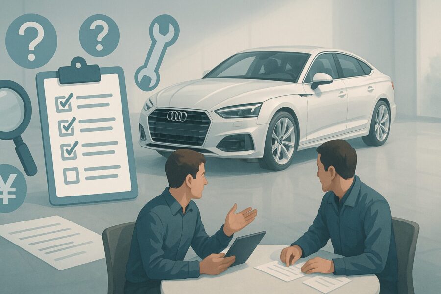 【Q&A】アウディ A5スポーツバック購入前の最終チェック