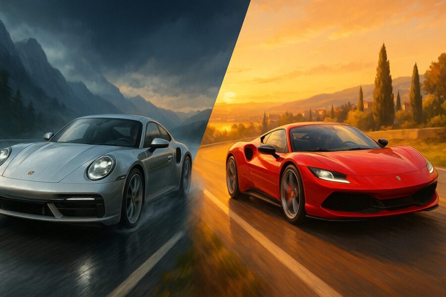 ライバル車比較：フェラーリ296GTBとどちらを選ぶべきか