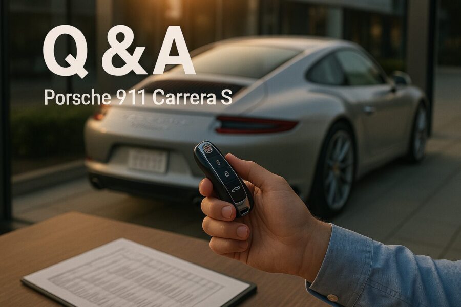 【Q&A】ポルシェ911カレラSのよくある質問