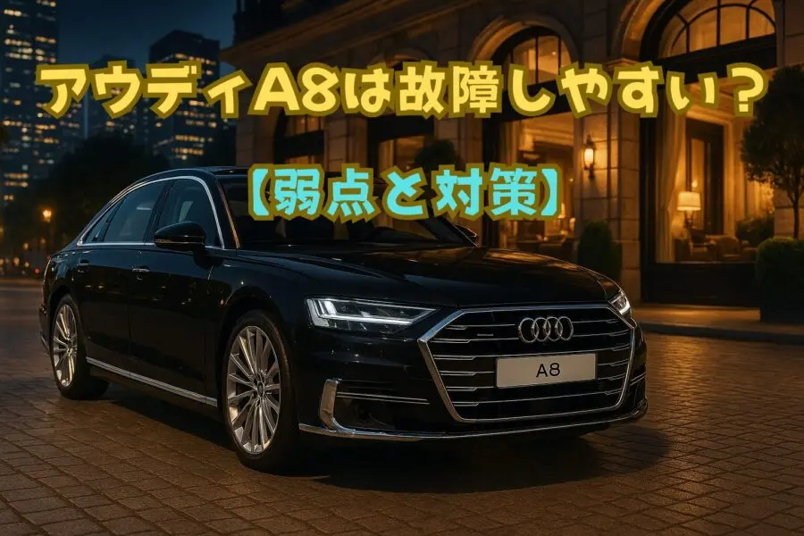 アウディA8は故障しやすい？【弱点と対策】と年間の維持費