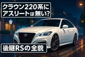 クラウン220系にアスリートは無い？後継RSの全貌と中古購入完全ガイド