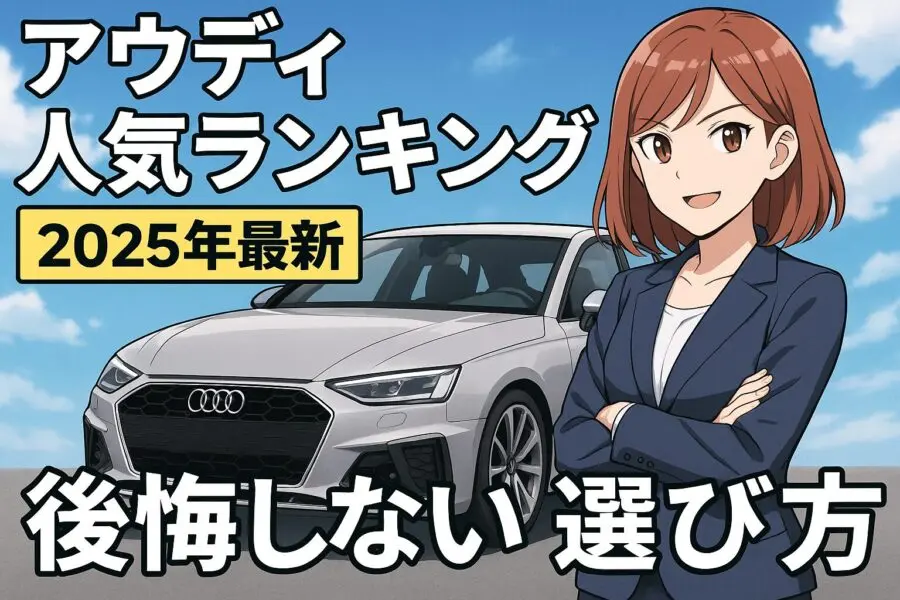 アウディ人気ランキング【2025年最新】後悔しない選び方