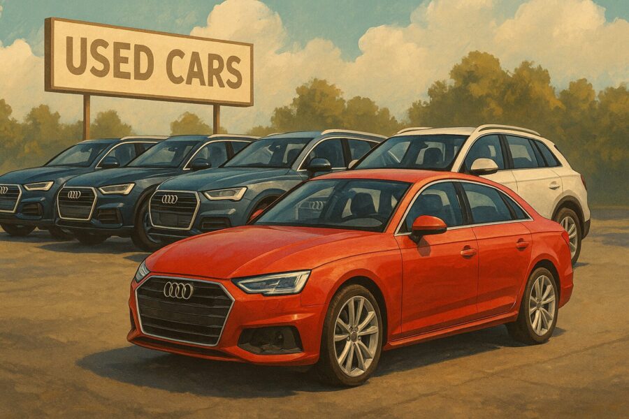 中古車で人気のアウディTOP5