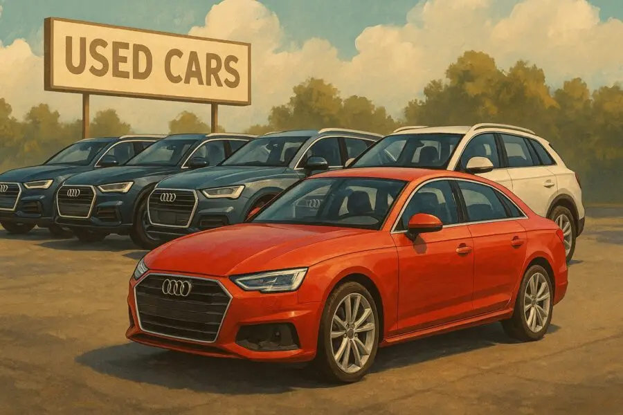 中古車で人気のアウディTOP5