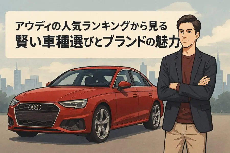 アウディの人気ランキングから見る賢い車種選びとブランドの魅力