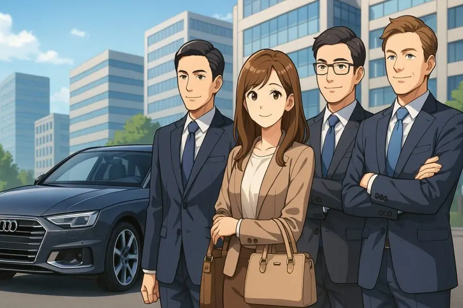 アウディに乗る人のイメージ・年収層