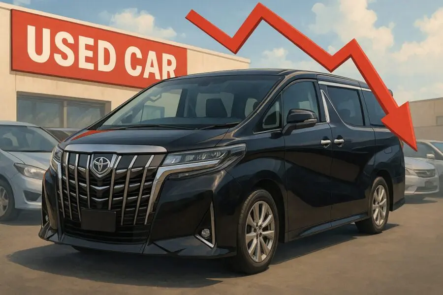 【事実】アルファードの中古車は値下がり中！最新相場と背景要因を分析