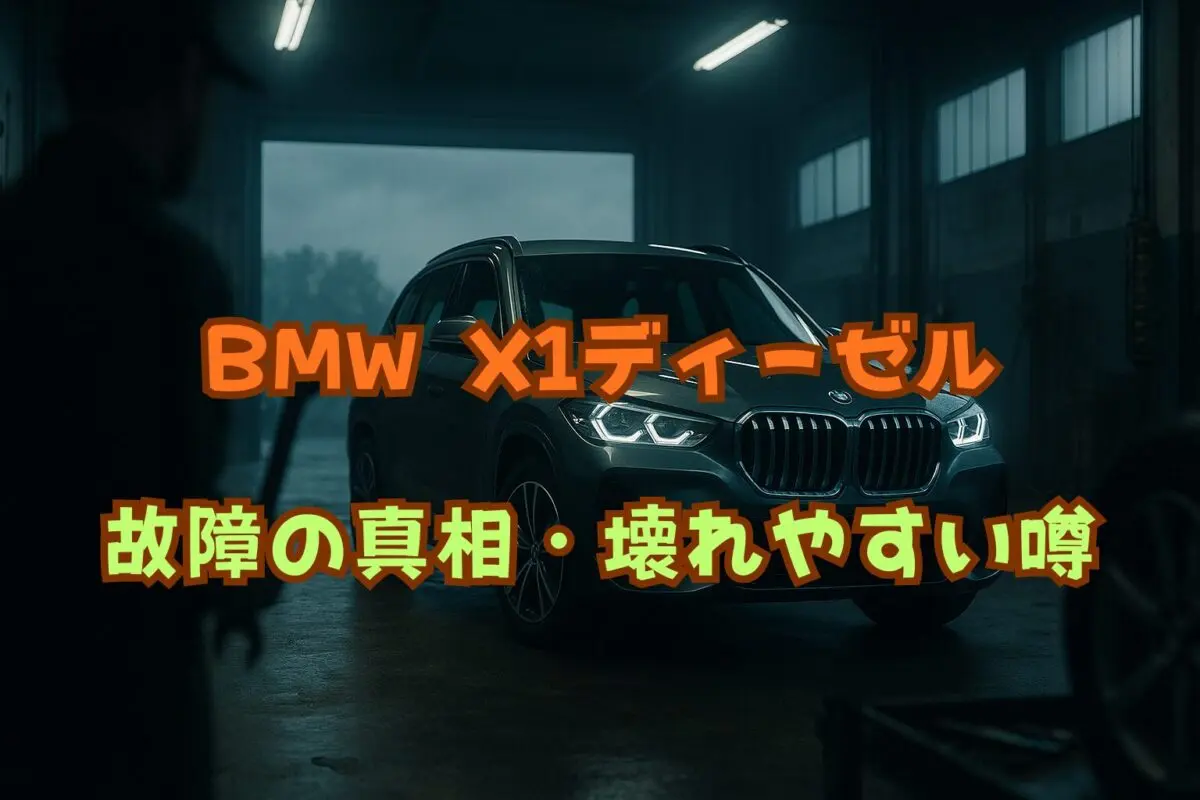 BMW X1ディーゼル「故障」の真相は？維持費と壊れやすい噂