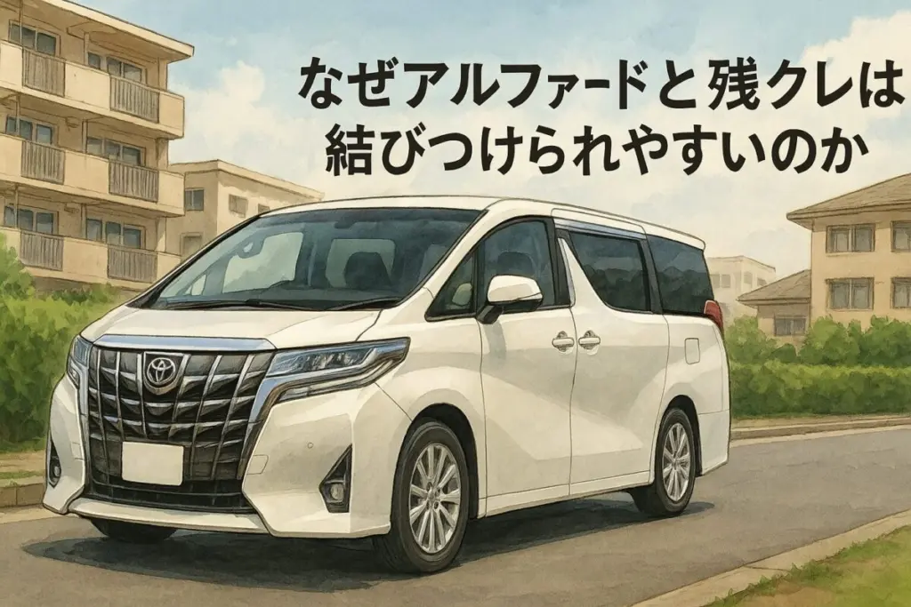 なぜアルファードと残クレは結びつけられやすいのか