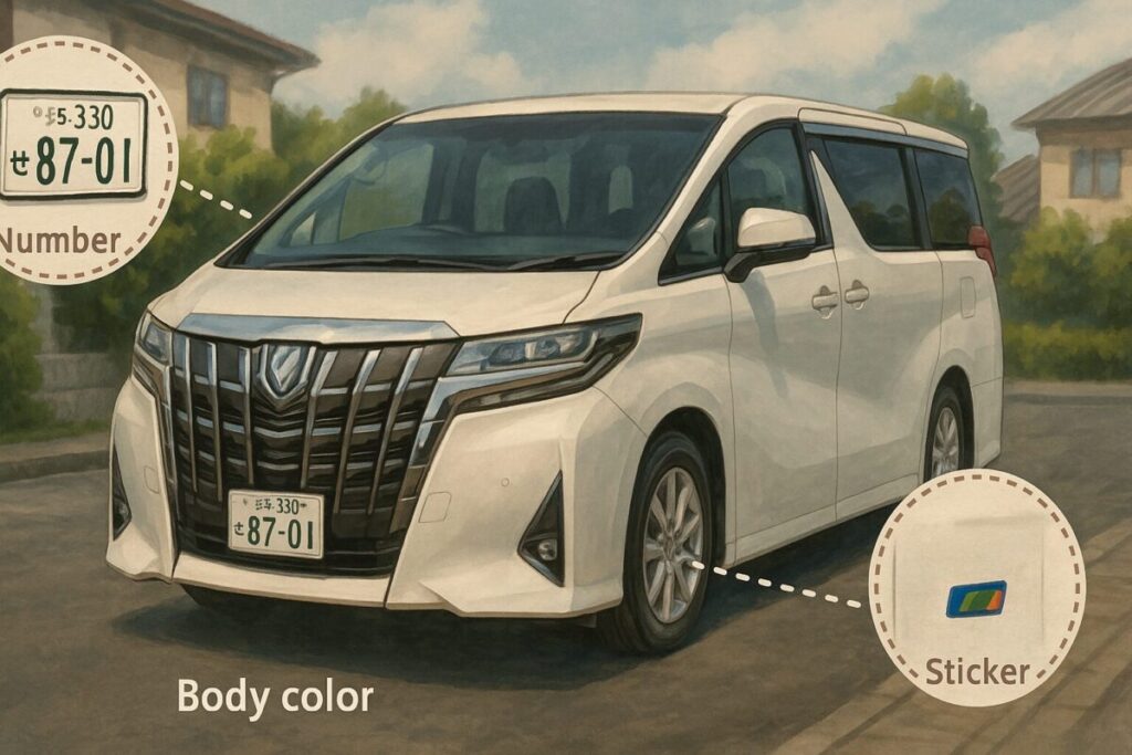 よくある噂（ナンバー・カラー・ステッカー）は本当？