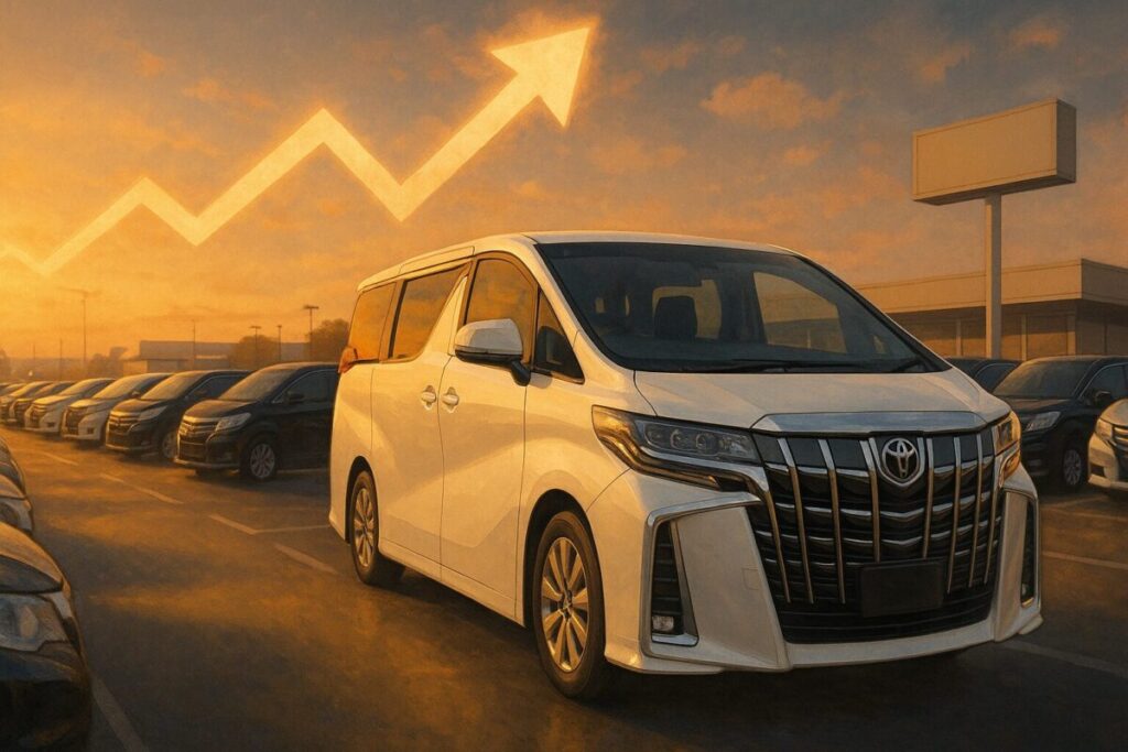 2024〜2025年のアルファード中古相場はどう変化しているか