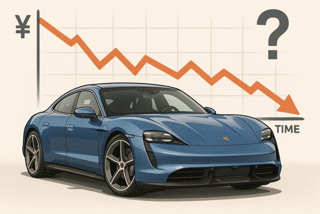 【2025年最新】ポルシェ・タイカン中古車の価格相場は？グレード・年式別に徹底解説
