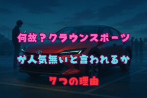 【なぜ？】クラウンスポーツが人気ないと言われる7つの理由！購入前に知るべき評価の真相