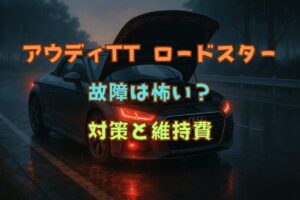 アウディTTロードスターの故障は怖い？【対策と維持費