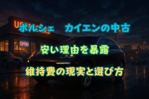 ポルシェカイエンの中古が安い理由を暴露！維持費の現実と後悔しない選び方