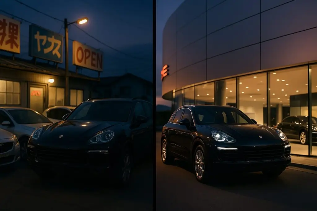 街の中古車店と認定中古の違いと選び方