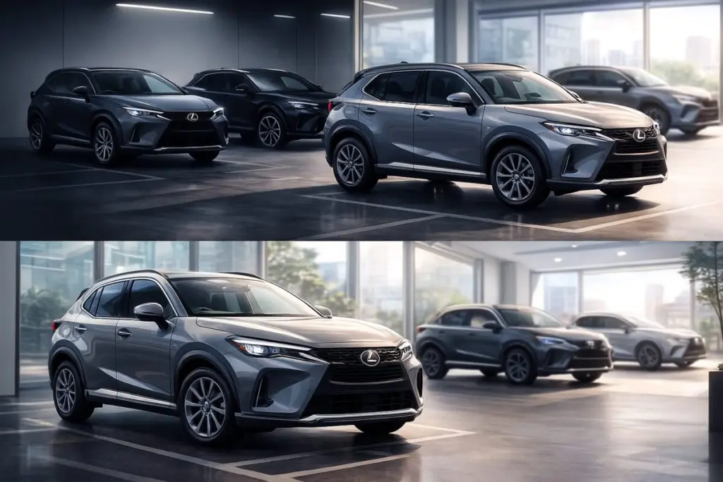 レクサスLBX「エレガント」の特徴と他グレードとの違い｜装備・素材・価格を徹底比較