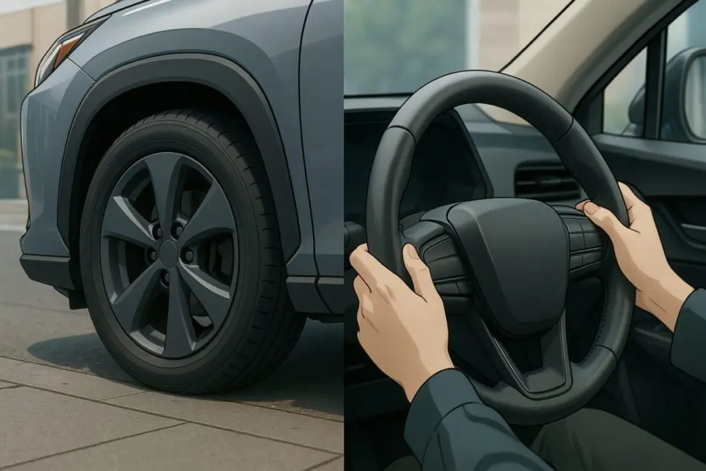 ホイール・ステアリング素材の違い