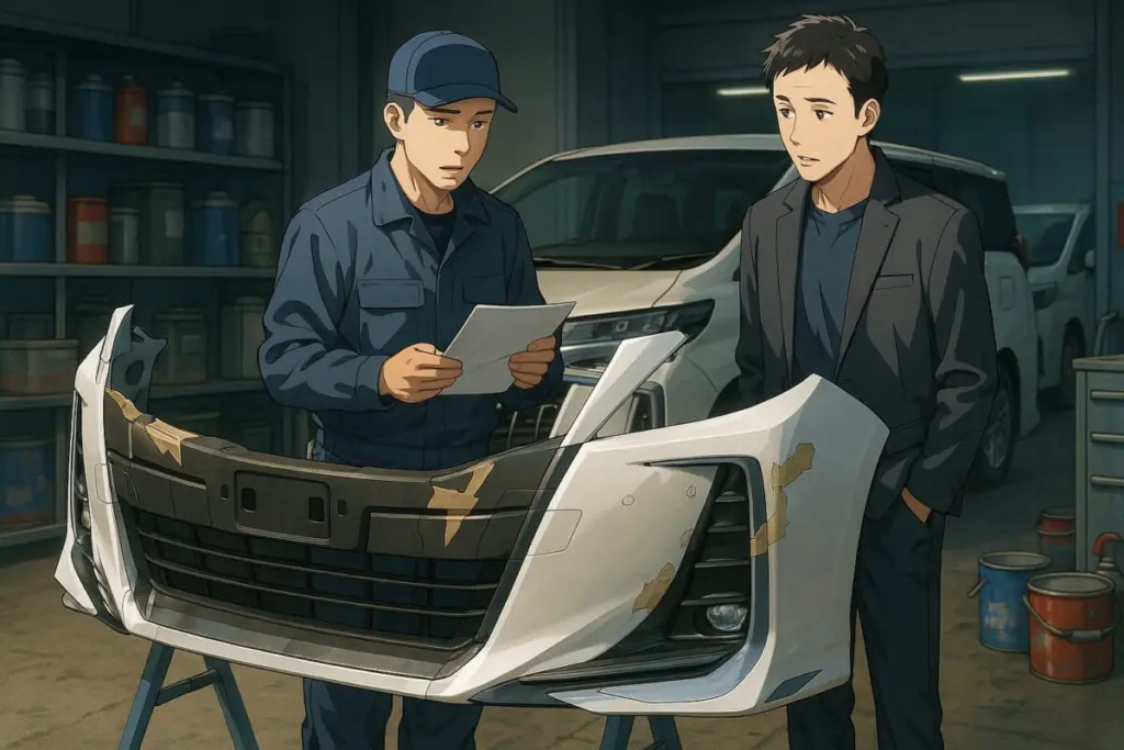 モデリスタパーツの修理費と査定への影響