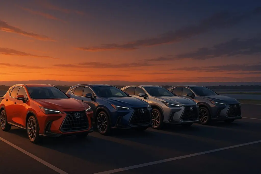 レクサスNXのおすすめグレードはどれ?まずは全パワートレインと主要グレード