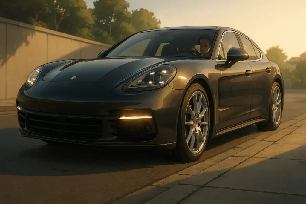 駐車場・段差で注意すべきパナメーラの車体特性