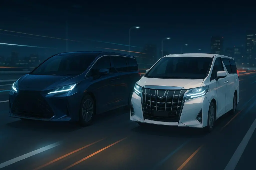 パワートレイン・駆動方式の違い|LMは2.4Lターボ+AWD専用設計