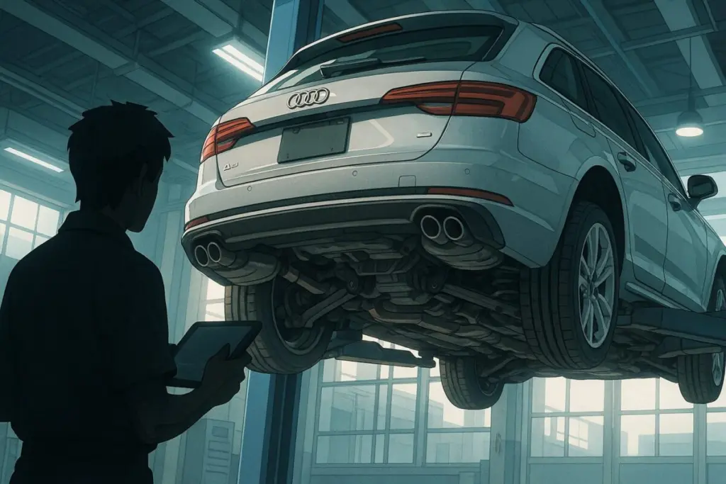 アウディA4アバント中古の注意点:年式と部位別の故障リスク