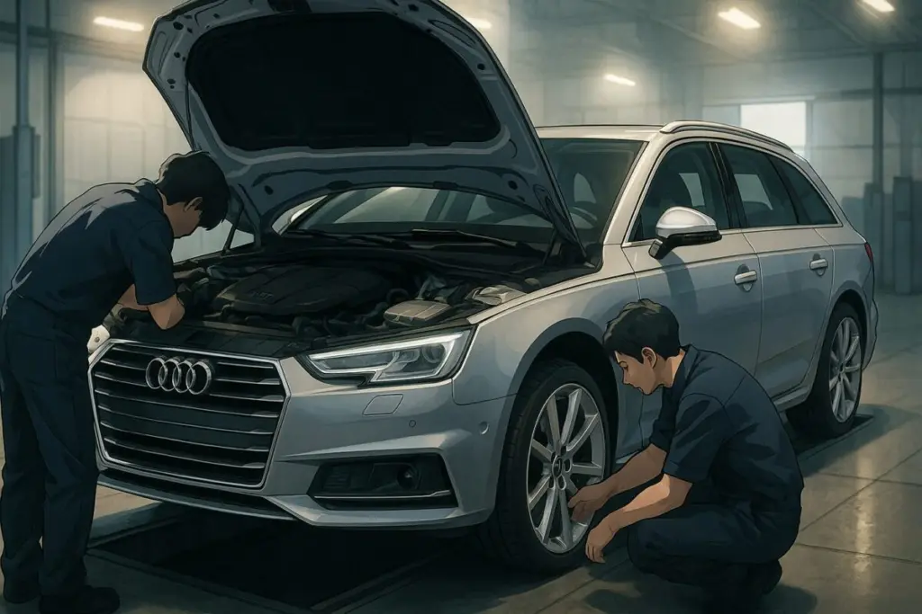 アウディA4アバント中古で起きやすい故障ポイントとは?