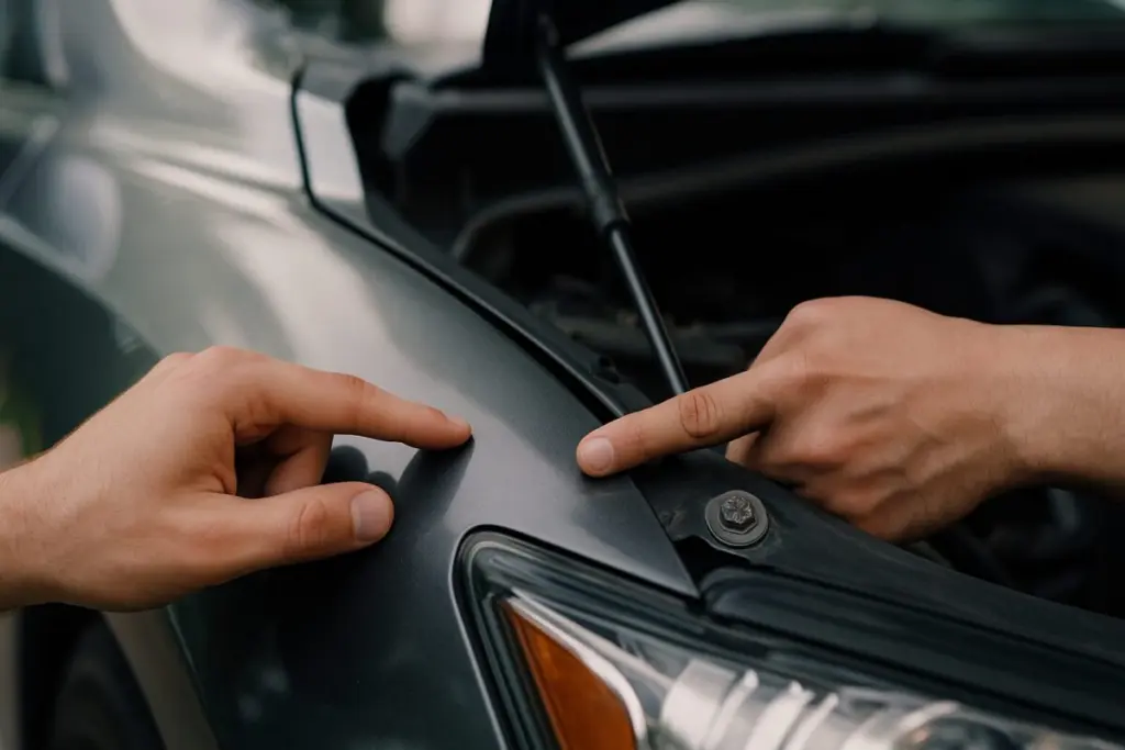 修復歴・事故歴車の見抜き方（素人でもチェックできるポイント）