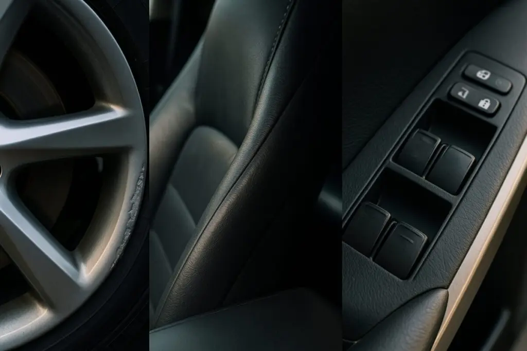 内外装で確認すべき「小さな劣化」から分かる前オーナーの扱い方