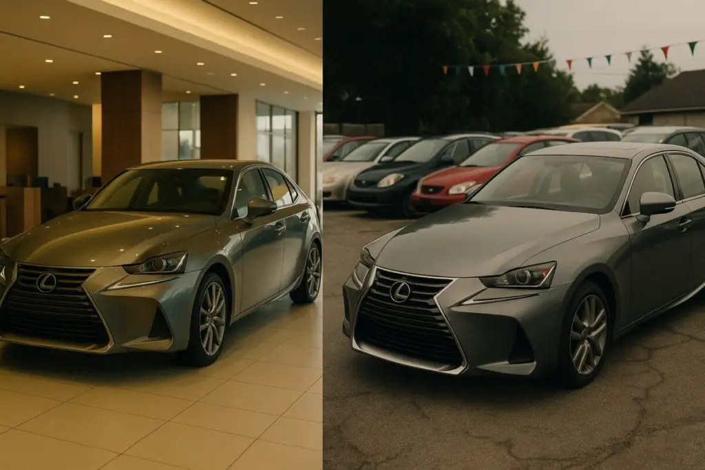 CPO（レクサス認定中古）と一般中古車店の違いと注意点