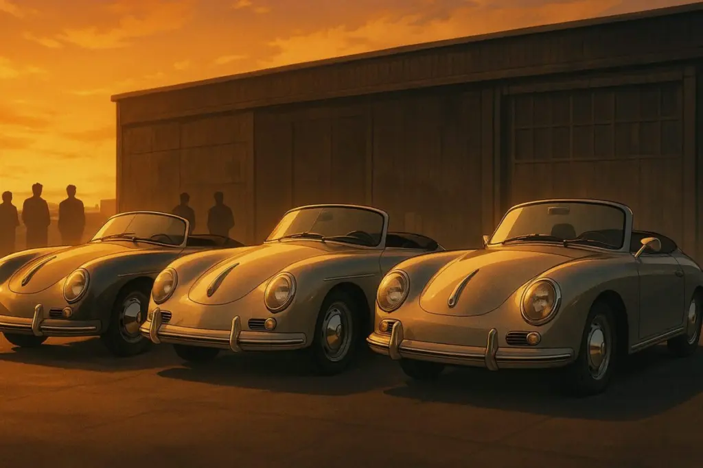 本物の356スピードスターと各モデル（Pre-A／A／B）の違い