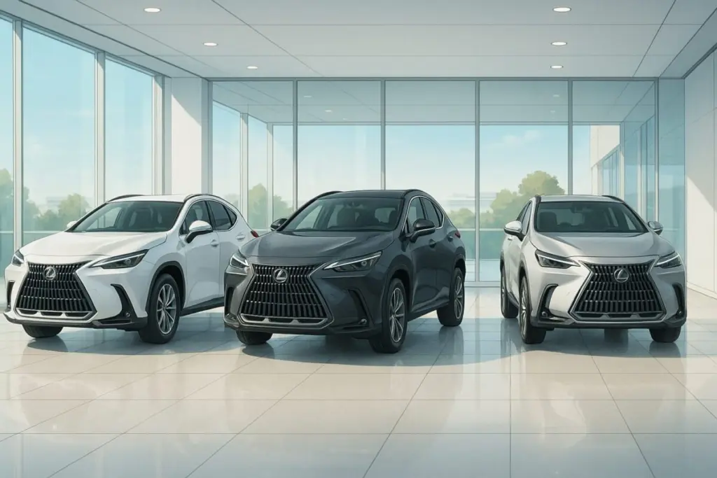 レクサスNXのグレード構成をわかりやすく整理