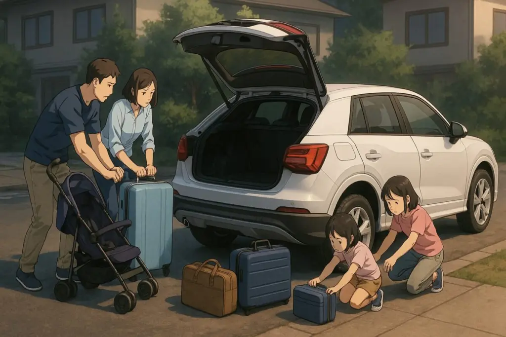 荷室の広さと居住性に感じやすいギャップ