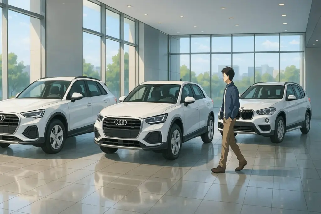 アウディQ2とQ3・BMW X1など同価格帯の競合比較