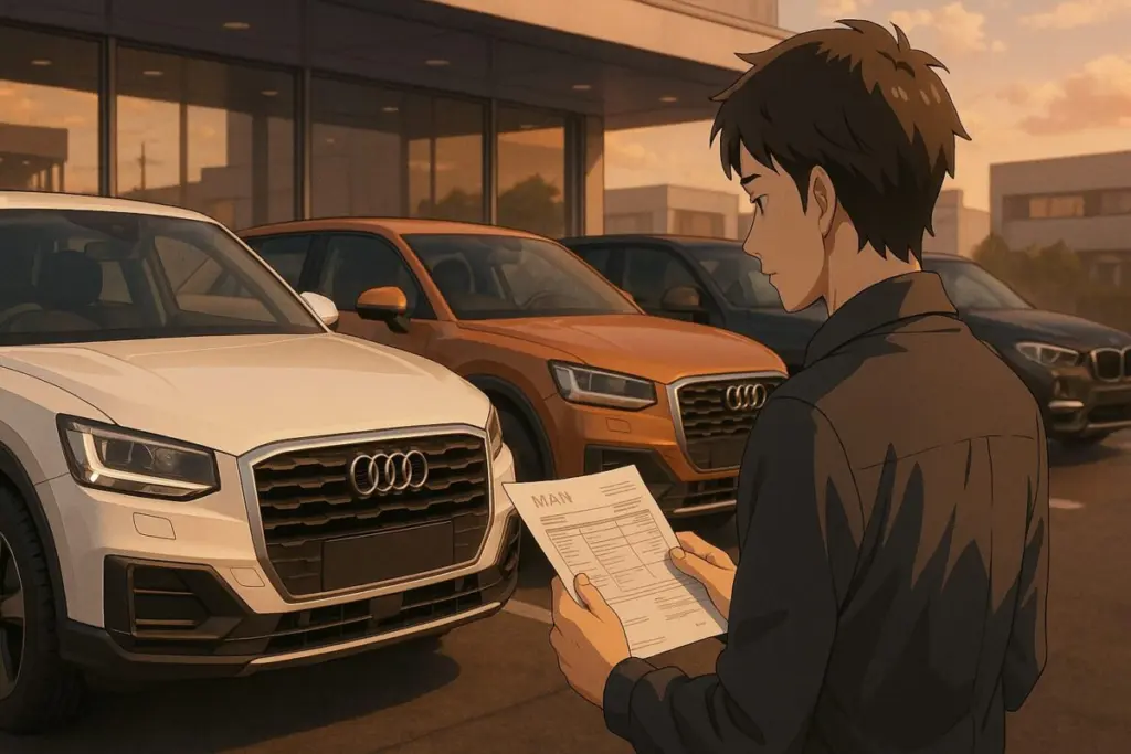 中古のアウディQ2は後悔しやすい？年式ごとの注意点