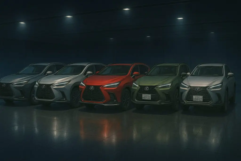 「version L」「F SPORT」「OVERTRAIL」の特徴と選び方