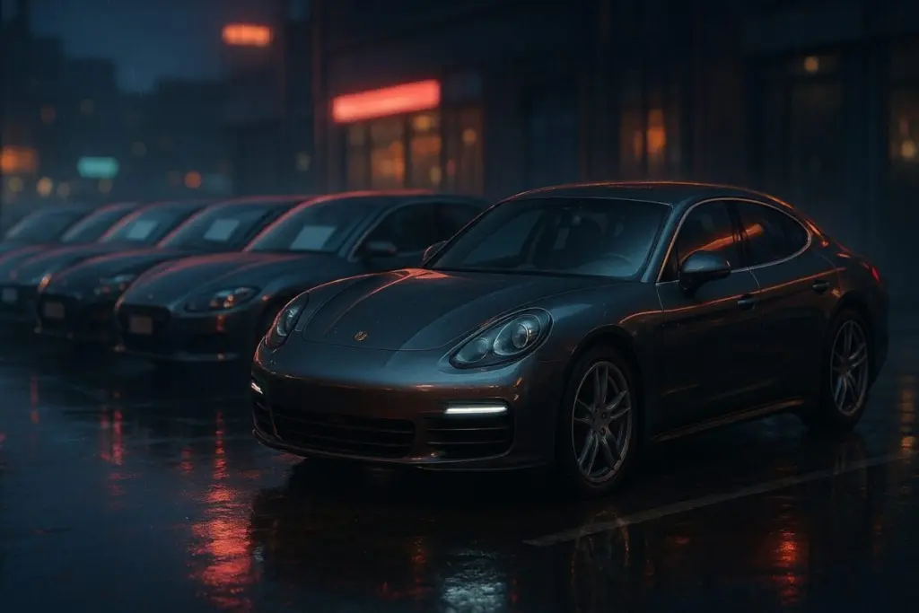 パナメーラ中古車が安いのはなぜ?その価格差の理由