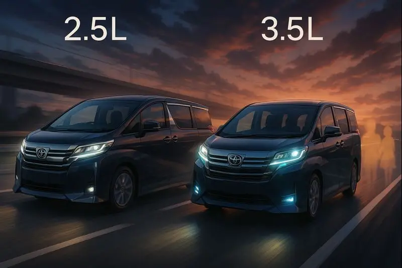 2.5Lと3.5Lで体感できる差と選び方