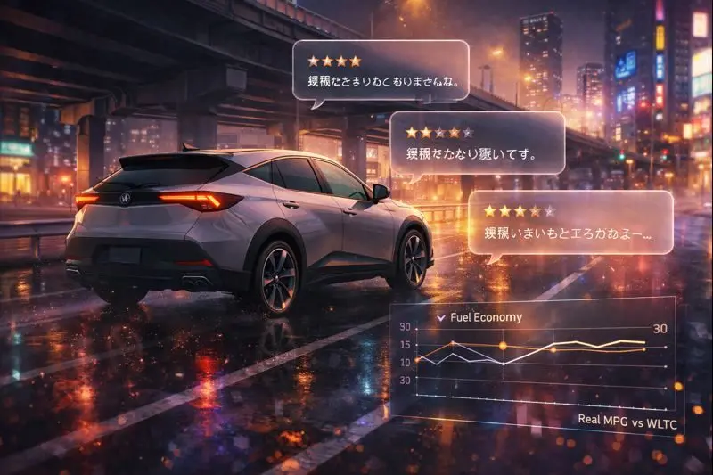 クラウンクロスオーバーは本当に燃費悪い?実燃費データと評判の真相