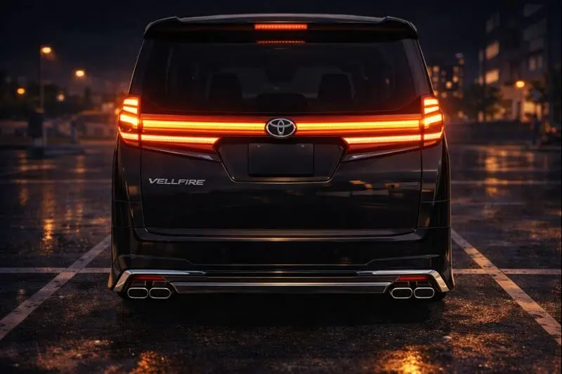 リアビューの迫力を高める外装カスタム