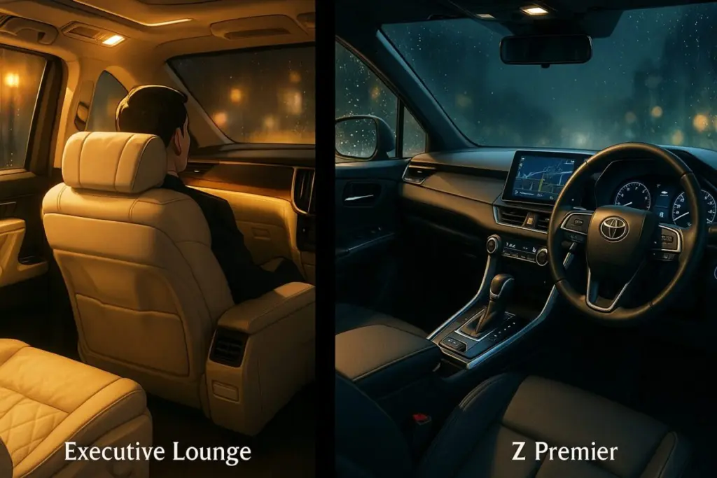 他グレード(Z/Z Premier)とのコンセプトの違い