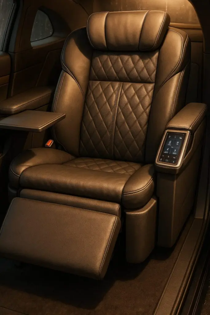 エグゼクティブラウンジ最大の特徴である2列目シートの違い